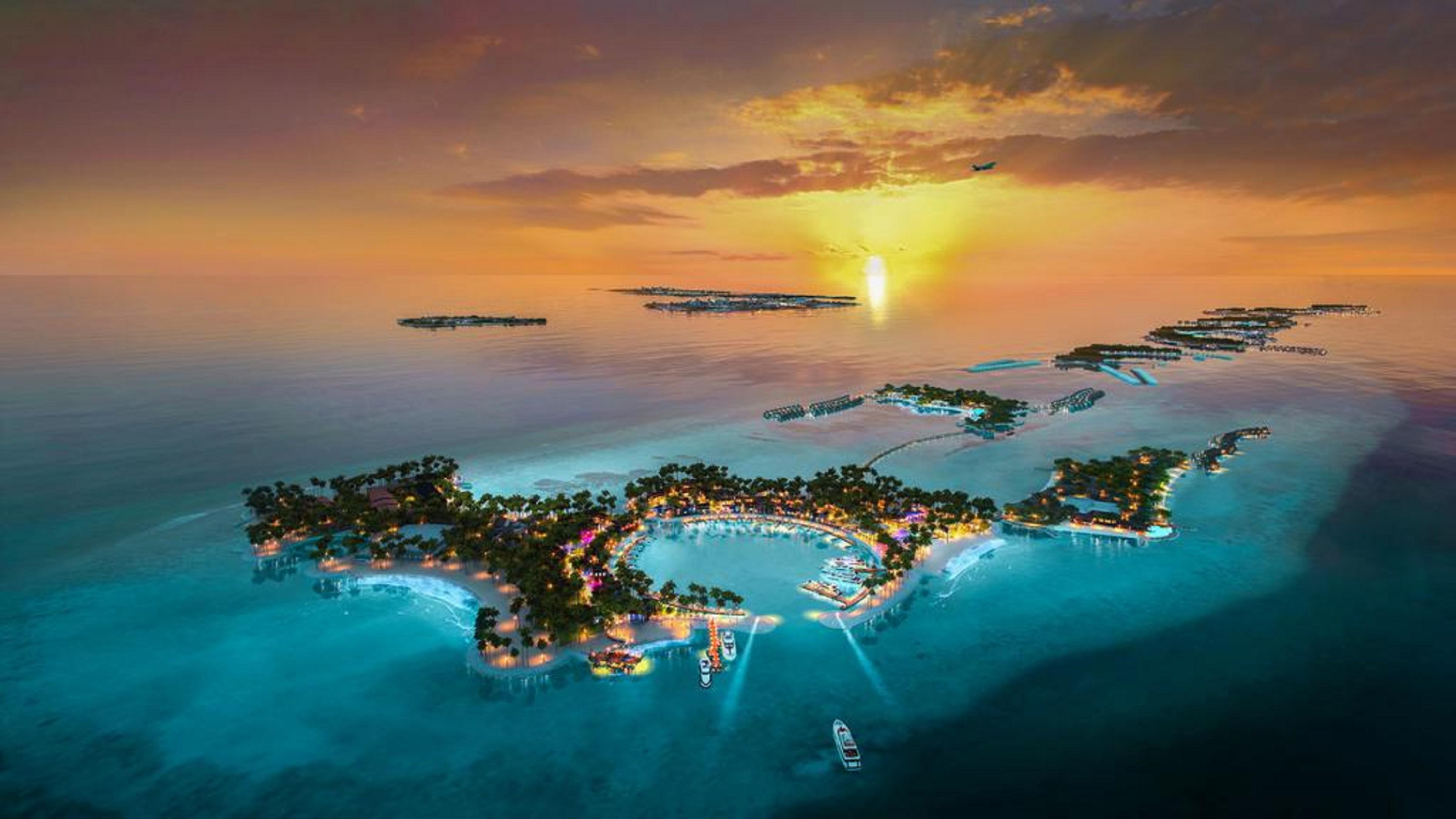 하드록 호텔 몰디브 Emboodhoo Lagoon 외부 사진 The World Islands