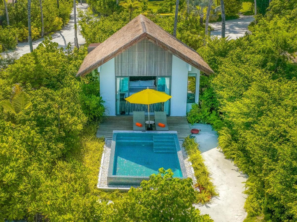 하드록 호텔 몰디브 Emboodhoo Lagoon 외부 사진 A private pool villa at the resort