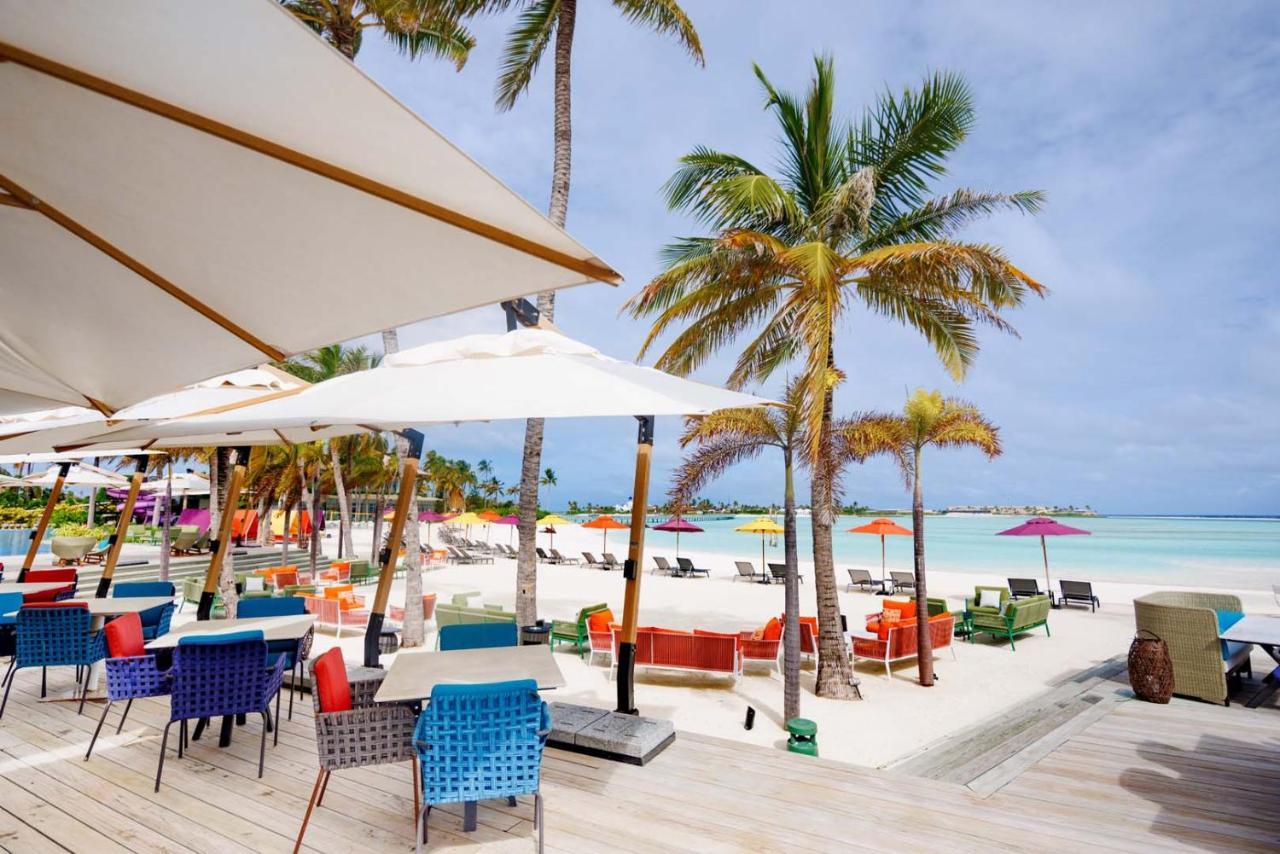 하드록 호텔 몰디브 Emboodhoo Lagoon 외부 사진 Beach at the Hard Rock Hotel