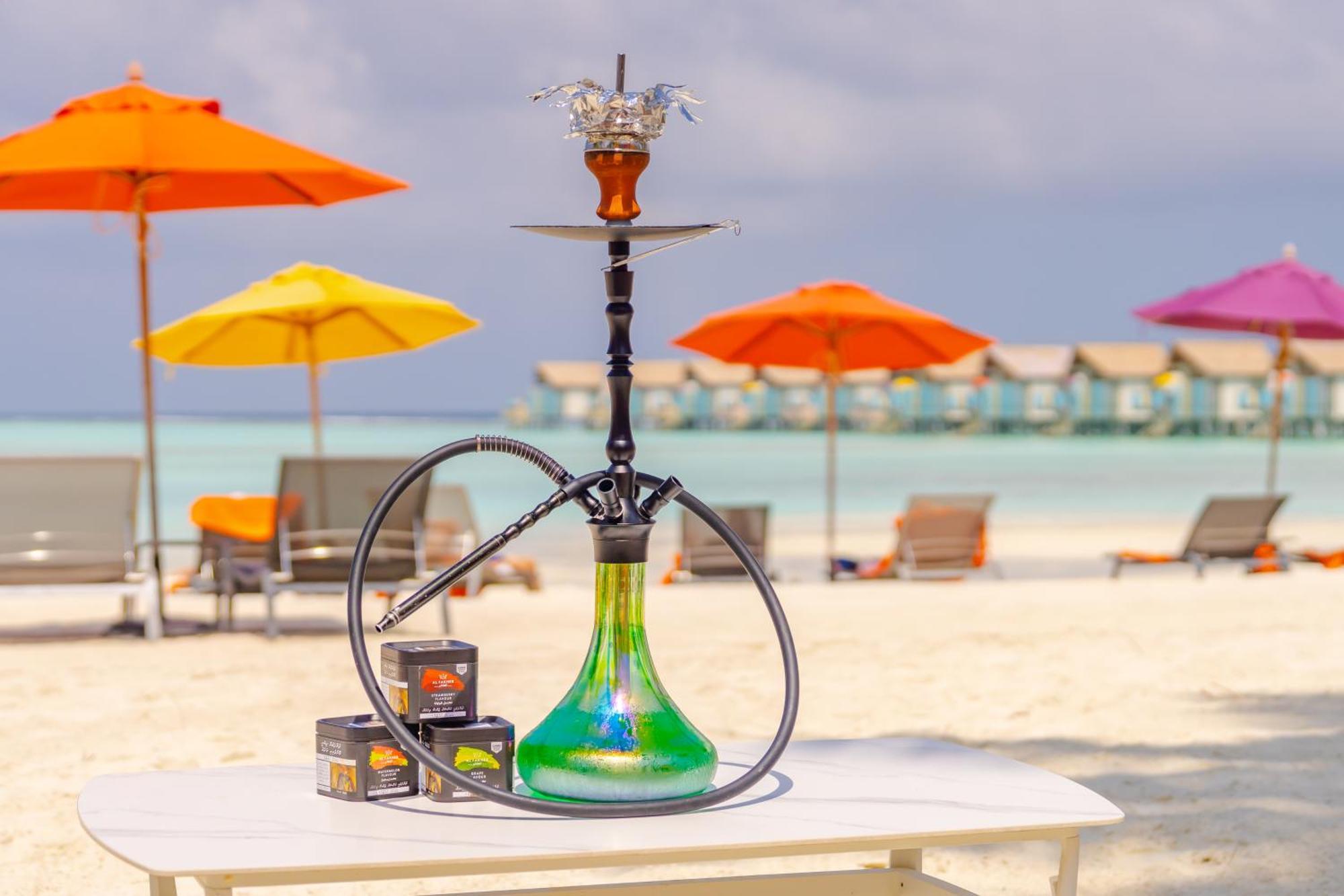 하드록 호텔 몰디브 Emboodhoo Lagoon 외부 사진 A hookah